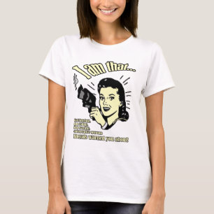 Mig förmiddag SOM FLICKA: Gud som fruktar, vapen Tee Shirt