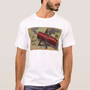 Mig förmiddag som går av på de fjärde nr. 2na t shirt