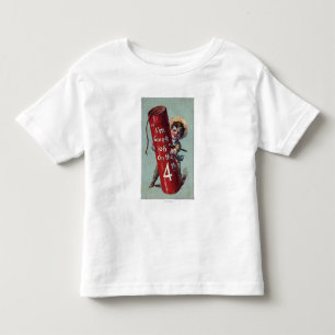 Mig förmiddag som går av på den fjärde nr. 1en t shirt