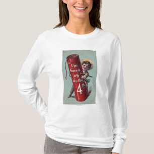 Mig förmiddag som går av på den fjärde nr. 1en tee shirt