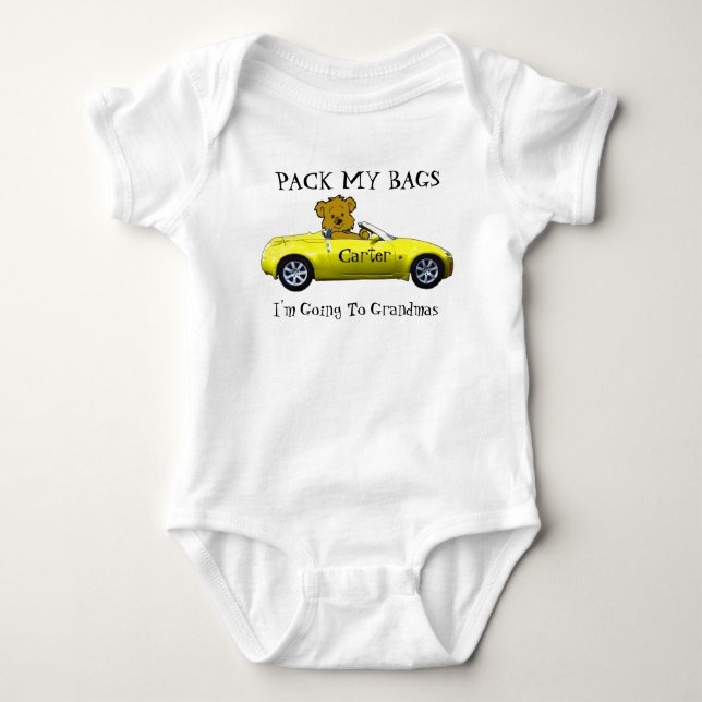 Mig förmiddag som GÅR TILL GRANDMAS-T-SHIRT T-shirt (Framsida)