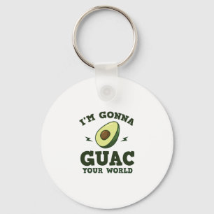 Mig förmiddag som går till Guac din roliga Nyckelring