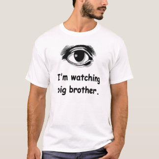 "Mig förmiddag som håller ögonen på den storebror" Tee