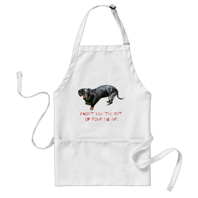 Mig förmiddag som håller ögonen på dig förkläde (Framsidan)