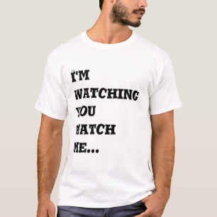 Mig förmiddag som håller ögonen på dig klocka tee shirt