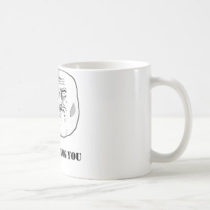 Mig förmiddag som håller ögonen på dig - meme kaffemugg