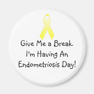 Mig förmiddag som har en Endometriosisdag! Magnet