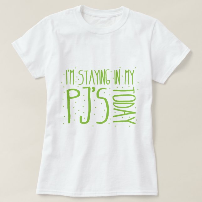 Mig förmiddag som i dag blir i min PJ Tröja (Design framsida)