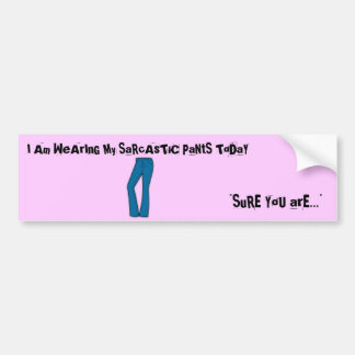 Mig förmiddag som i dag ha på sig min sarkastiska bildekal