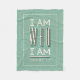 Mig förmiddag som I-förmiddag Fleecefilt