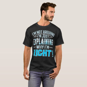 mig förmiddag som inte argumenterar, I-förmiddag T Shirt