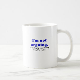 Mig förmiddag som inte argumenterar I-förmiddage Kaffemugg