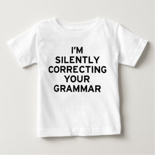 Mig förmiddag som korrigerar grammatik tröja