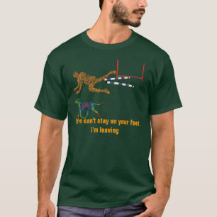 Mig förmiddag som lämnar T-tröja T-shirt