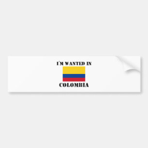 Mig förmiddag som önskas i Colombia Bildekal