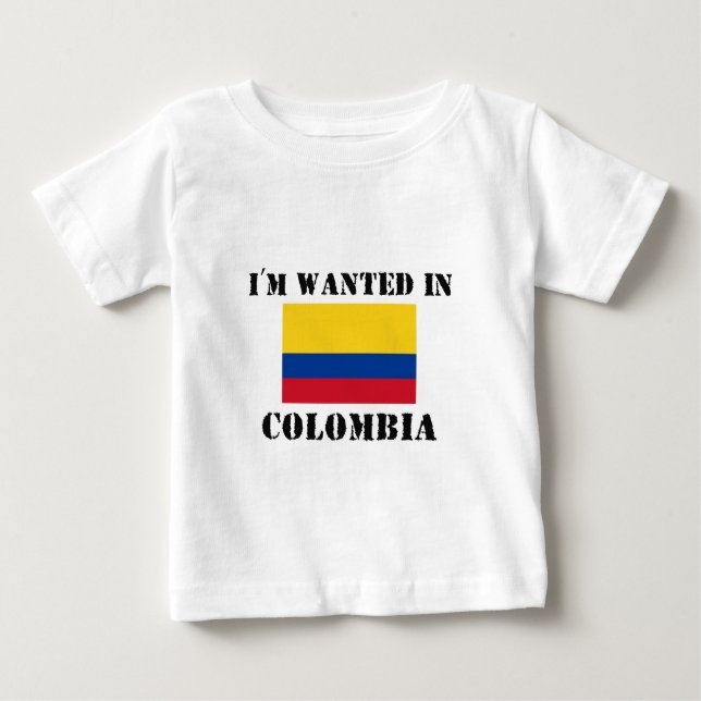 Mig förmiddag som önskas i Colombia T-shirt (Framsida)