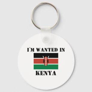 Mig förmiddag som önskas i Kenya Nyckelring