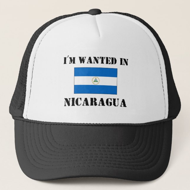 Mig förmiddag som önskas i Nicaragua Truckerkeps (Framsida)
