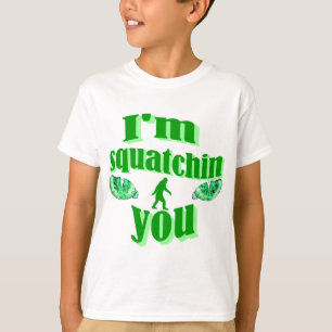 Mig förmiddag som squatching dig t shirt