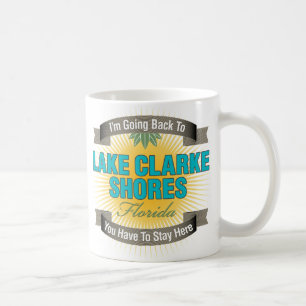 Mig förmiddag som tillbaka går (sjöClarke kuste Kaffemugg