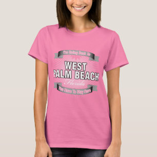 Mig förmiddag som tillbaka går till (West Palm Tee Shirt