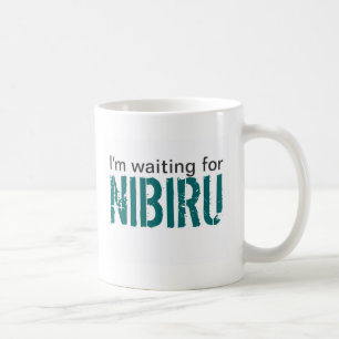 Mig förmiddag som väntar Nibiru Kaffemugg