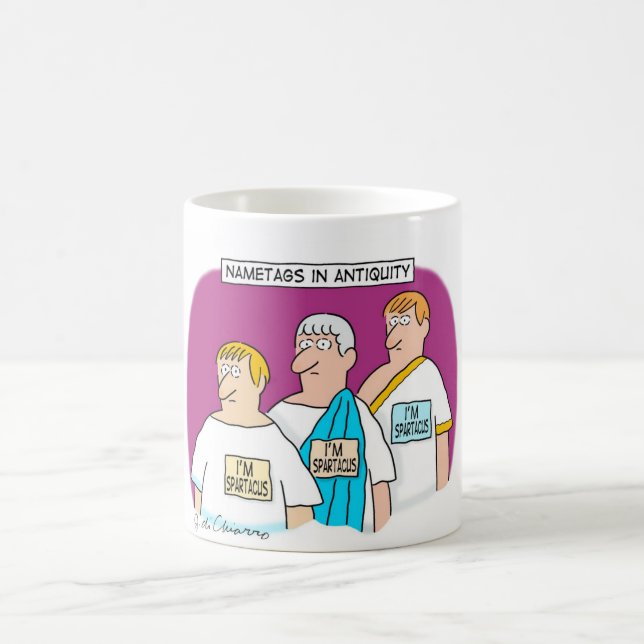 Mig förmiddag Spartacus Kaffemugg (Center)