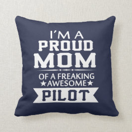 Mig förmiddag STOLT EN PILOTS MAMMA Kudde