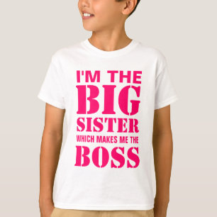 Mig förmiddag storasystern som gör mig t-shirt