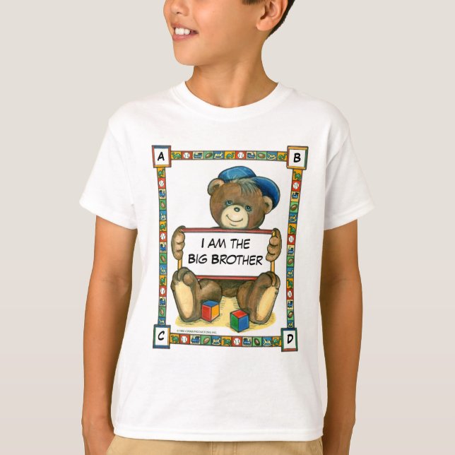 Mig förmiddag storebrorskjortan t shirt (Framsida)