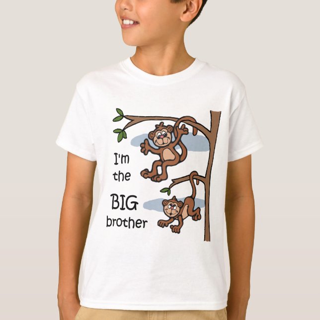 Mig förmiddag storebrort-skjortan t-shirt (Framsida)