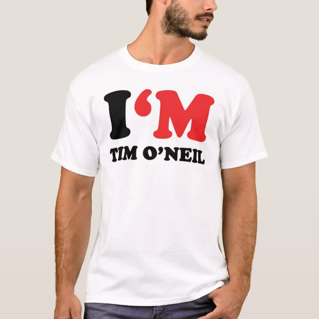 Mig förmiddag Tim O'Neil T-shirt (Framsida)