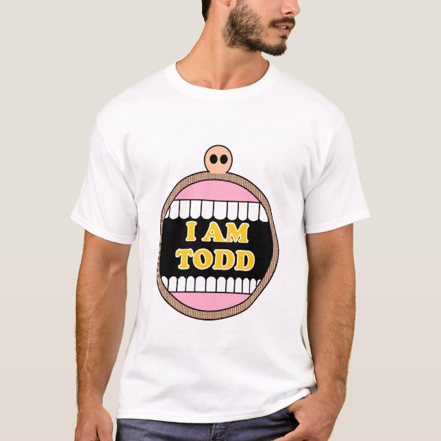 Mig förmiddag Todd T-shirt (Framsida)
