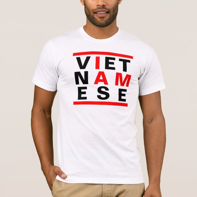 Mig förmiddag Vietnamese2 Tee (Framsida)