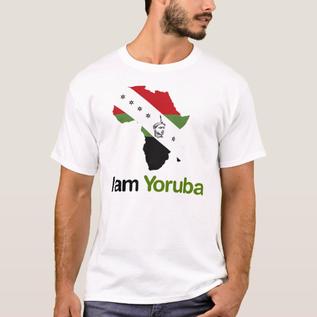Mig förmiddag Yoruba T-shirt (Framsida)