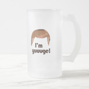 Mig förmiddag Yuge Frostat Ölglas