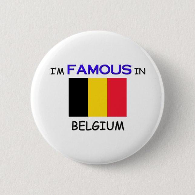 Mig förmiddagberömd i BELGIEN Knapp (Framsida)