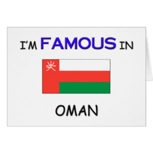 Mig förmiddagberömd i OMAN Hälsningskort