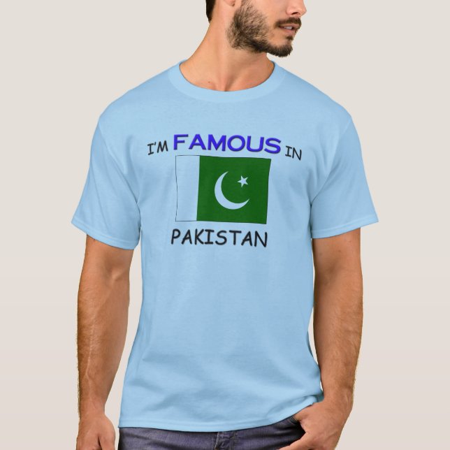 Mig förmiddagberömd i PAKISTAN Tee Shirt (Framsida)