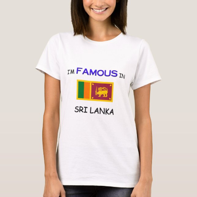 Mig förmiddagberömd i SRI LANKA Tee (Framsida)