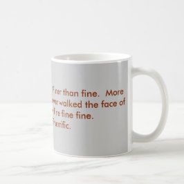 Mig förmiddagbra, thanks. kaffemugg