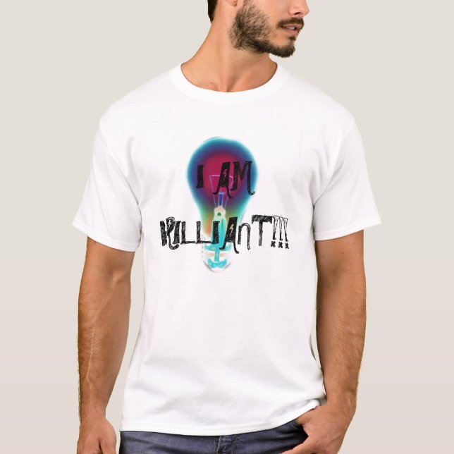 MIG FÖRMIDDAGBRILJANT!!! T-SHIRT (Framsida)