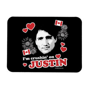 Mig förmiddagcrushin på Justin - .png Magnet