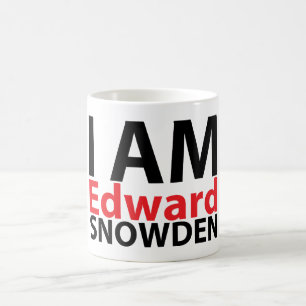 Mig förmiddagEdward Snowden mugg
