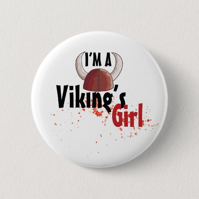 Mig förmiddagen en Vikings flicka - knäppas Knapp (Framsida)