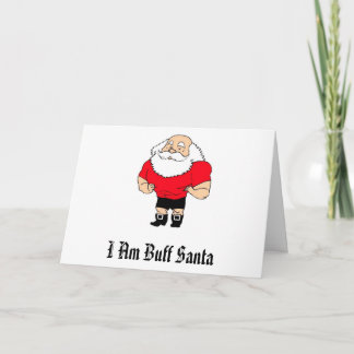 Mig förmiddagfantast Santa Helgkort