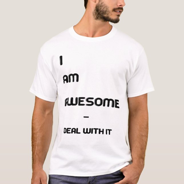 Mig förmiddagfantastisk t-shirt (Framsida)