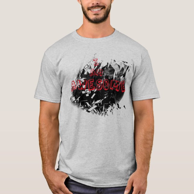 Mig förmiddagfantastisk V.2 T-shirt (Framsida)