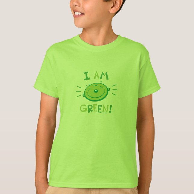 Mig förmiddaggrönt! tee (Framsida)