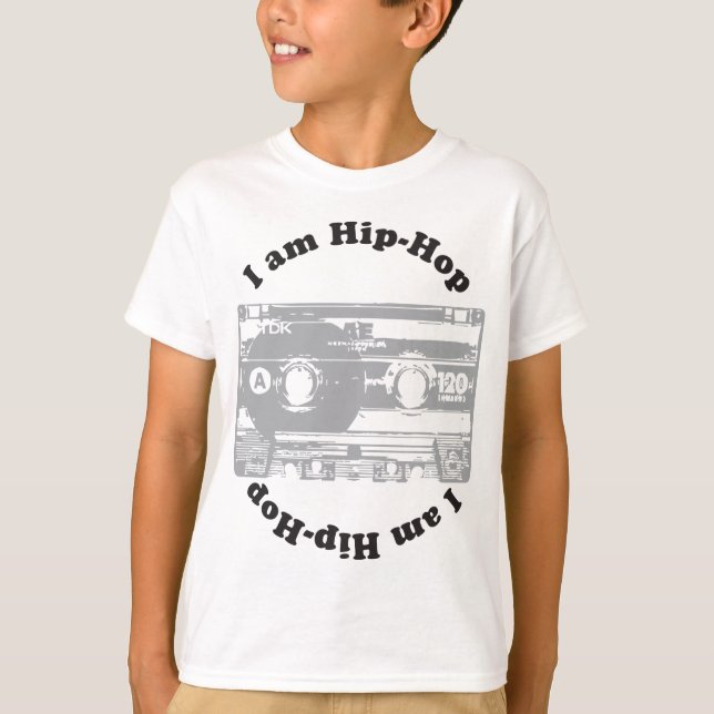 Mig förmiddaghip hop tee shirt (Framsida)